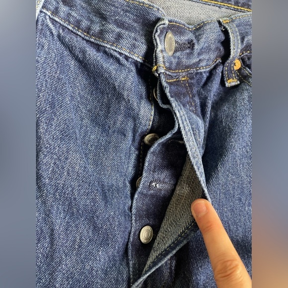 Men’s Original Levi’s 501’s Straight Leg size 38x32 - Picture 5 of 11